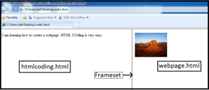 Frame In HTML In Hindi