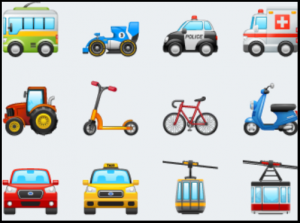 vehicle Emoji