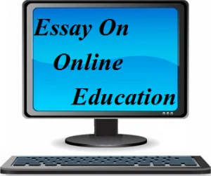 Essay On Online Education in Hindi 